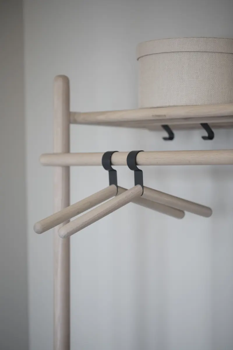 Galge Milford vitpigmenterad 4-p