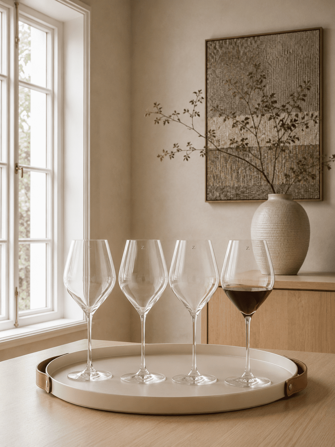 Vinglas Grace Transparent 4-p