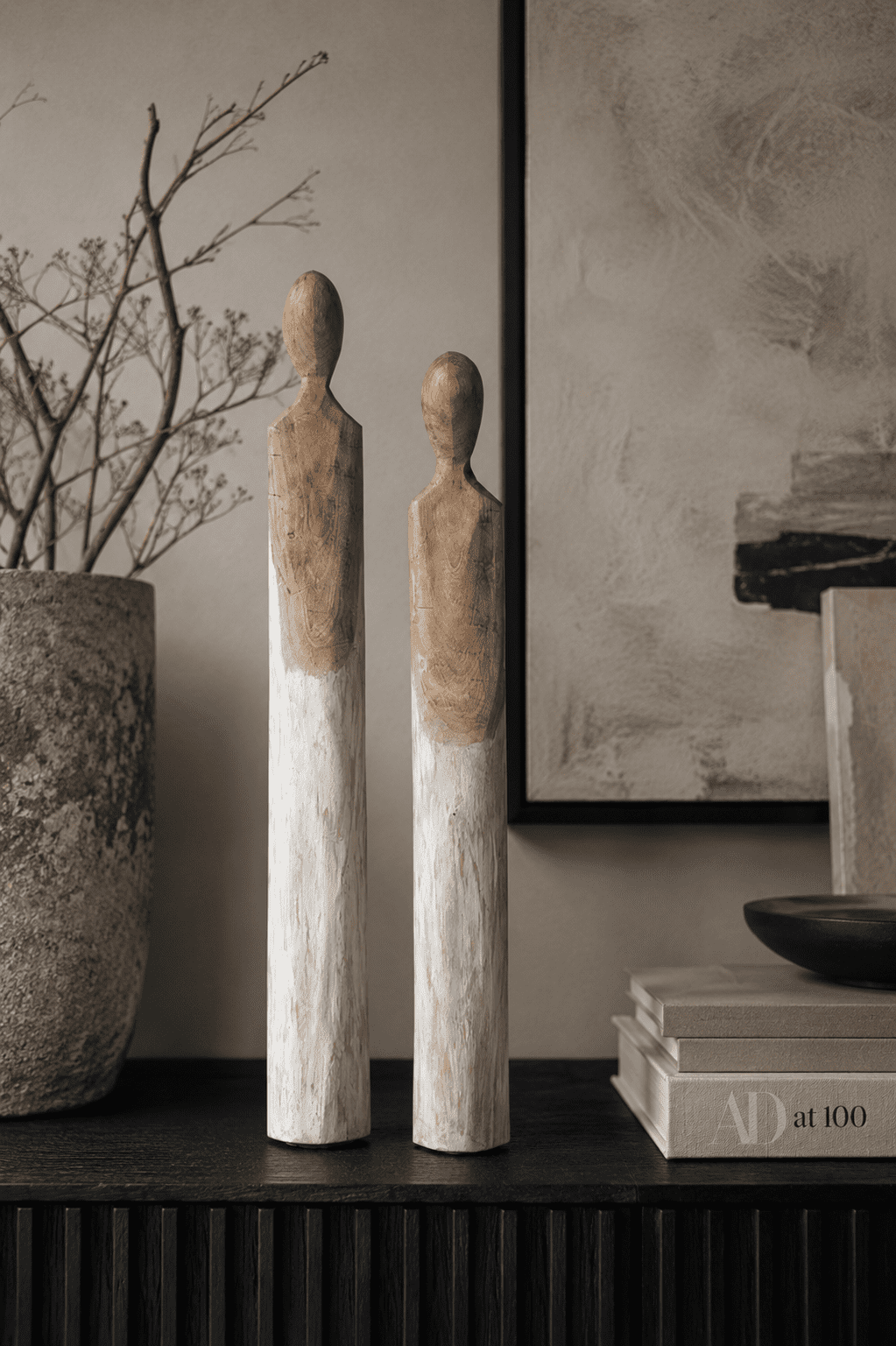 Figur Ladama set/2 56/76cm