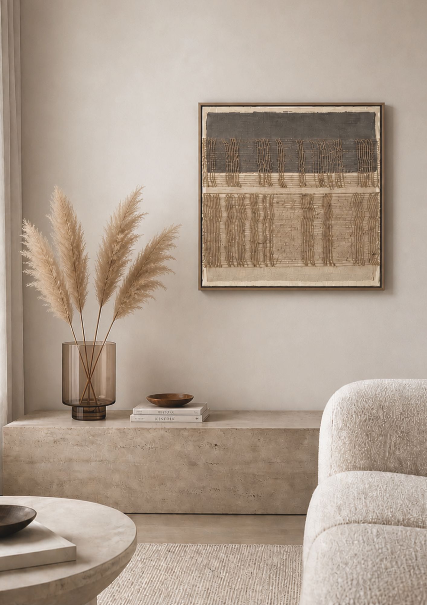 Canvas Endless Moment 2 (brun) 65x65