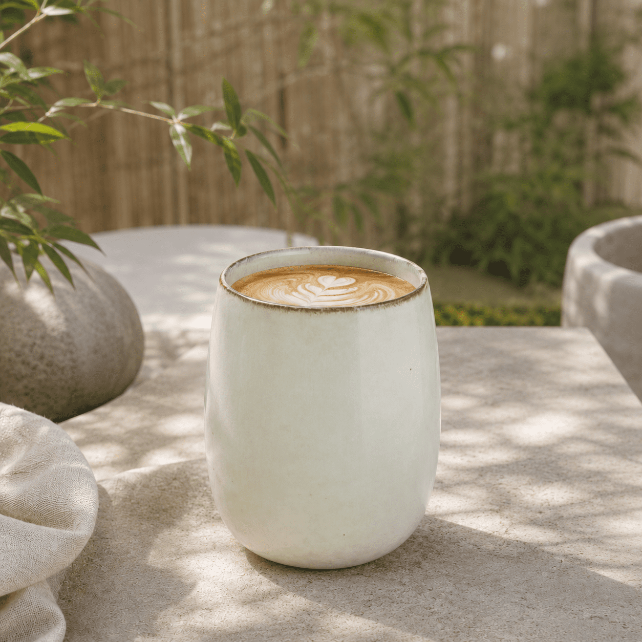 Lattemugg Amera 6-p sand ☕️